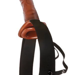 10â Chocolate Dream Hollow Strap-on